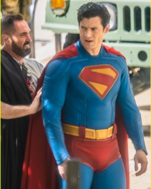 David Corenswet Superman Suit